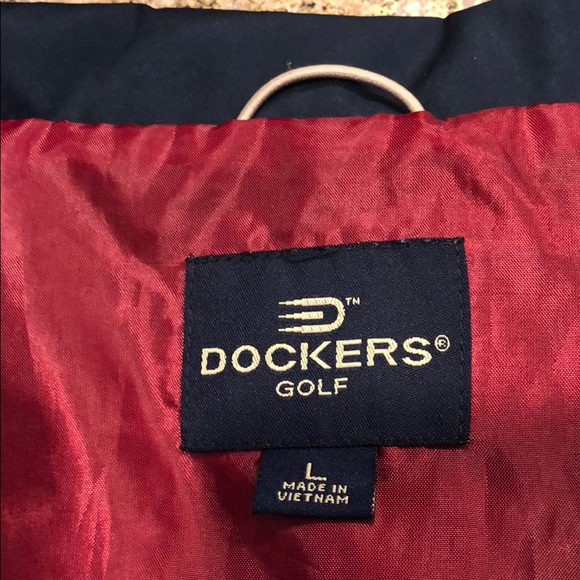Dockers Golf Partial Zip Pullover  - Size Large - Picture 2 of 16